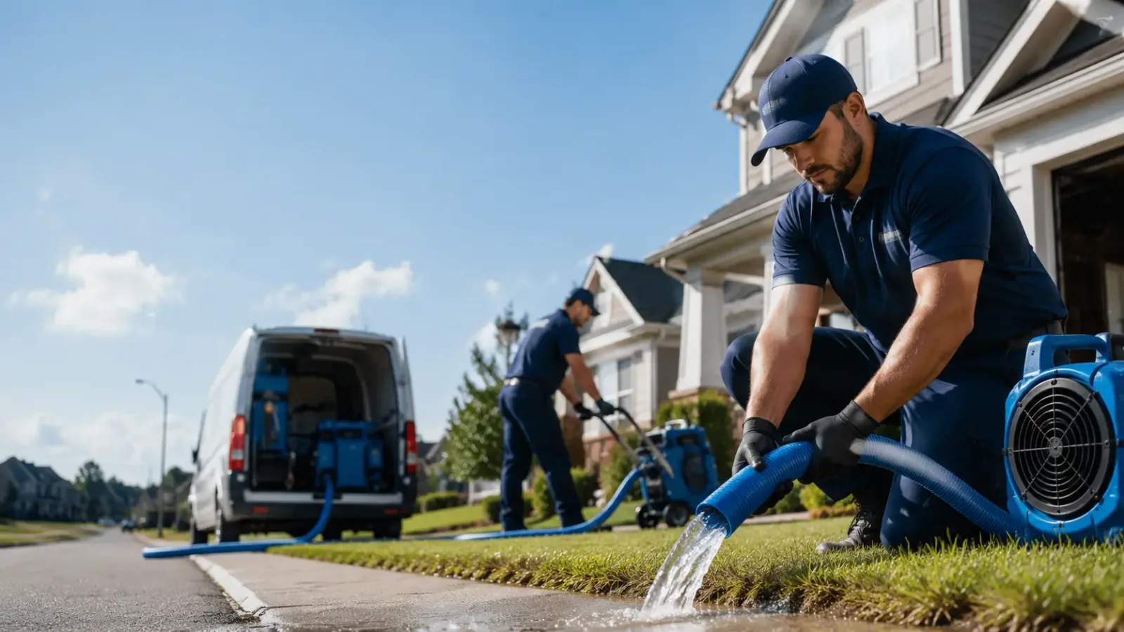 Flood Damage Restoration in Hulbert, MI